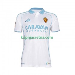 Muškarci Domaći Home Dresova Real Zaragoza 2025-2026 Kratkih Rukava