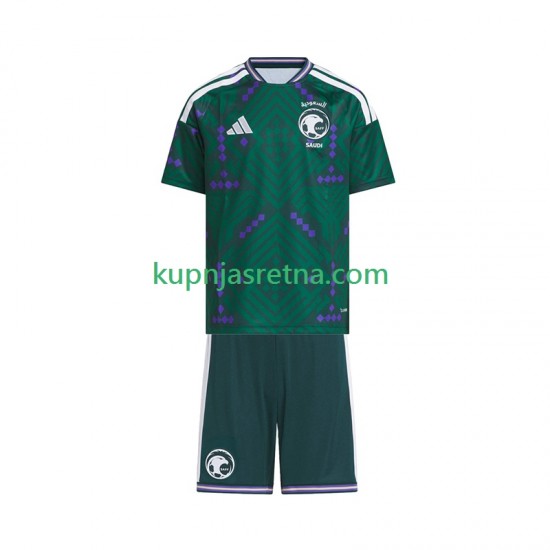Dječja Domaći Home Dresova Saudijska Arabija World Cup 2026 Kratkih Rukava