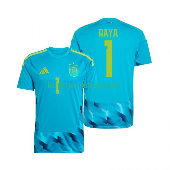 Muškarci Domaći Home Golmanski Dresova Španjolska David Raya 1 World Cup 2026 Kratkih Rukava