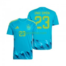 Muškarci Domaći Home Golmanski Dresova Španjolska Unai Simon 23 World Cup 2026 Kratkih Rukava