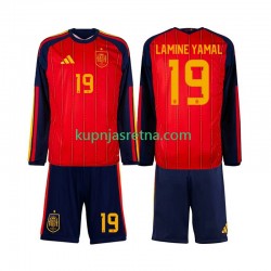 Dječja Domaći Home Dresova Španjolska Lamine Yamal 19 World Cup 2026 Dugim Rukavima