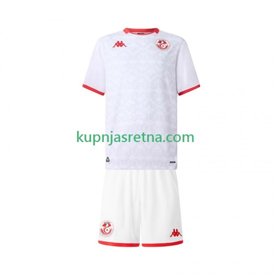 Dječja Gostujući Away Dresova Tunis 2025 Kratkih Rukava