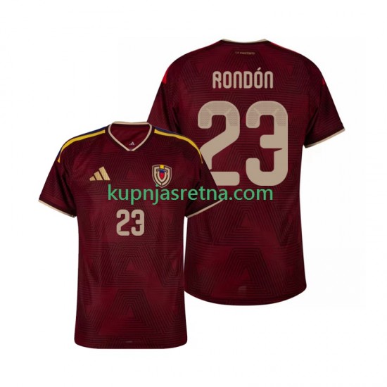 Muškarci Domaći Home Dresova Venezuela Salomon Rondon 23 2026 Kratkih Rukava
