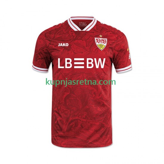 Muškarci Gostujući Away Dresova VfB Stuttgart 2025-2026 Kratkih Rukava