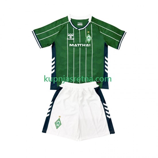 Dječja Domaći Home Dresova Werder Bremen 2025-2026 Kratkih Rukava