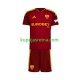 Dječja Domaći Home Dresova Roma 2026-2027 Kratkih Rukava