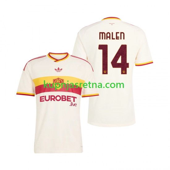 Muškarci Gostujući Away Dresova Roma Donyell Malen 14 2026-2027 Kratkih Rukava