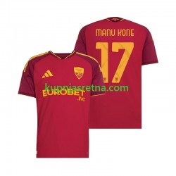 Muškarci Domaći Home Dresova Roma Manu Kone 17 2026-2027 Kratkih Rukava