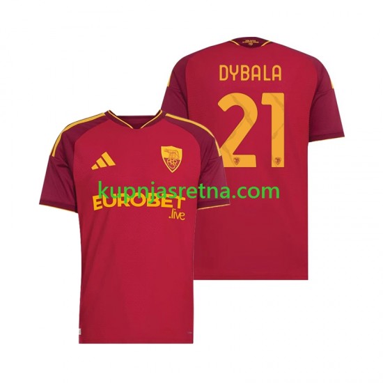 Muškarci Domaći Home Dresova Roma Paulo Dybala 21 2026-2027 Kratkih Rukava