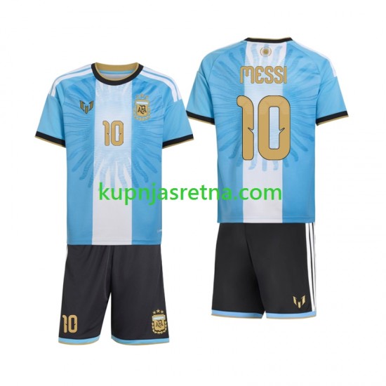 Dječja Domaći Home Dresova Argentina Lionel Messi 10 Special 2026-2027 Kratkih Rukava