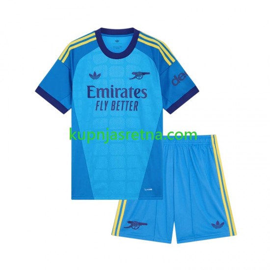Dječja Gostujući Away Golmanski Dresova Arsenal 2026-2027 Kratkih Rukava