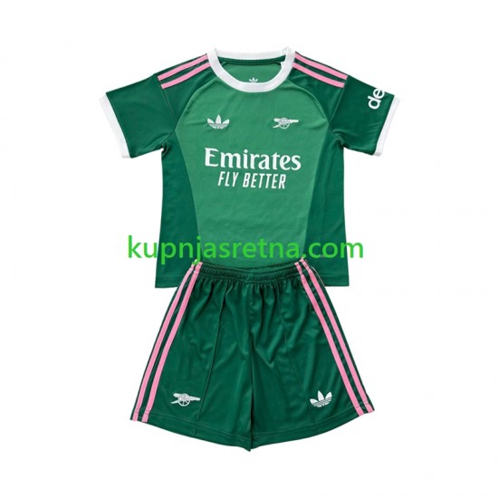Dječja Treći Golmanski Dresova Arsenal 2026-2027 Kratkih Rukava
