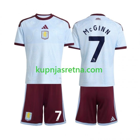 Dječja Treći Dresova Aston Villa John McGinn 7 2026-2027 Kratkih Rukava