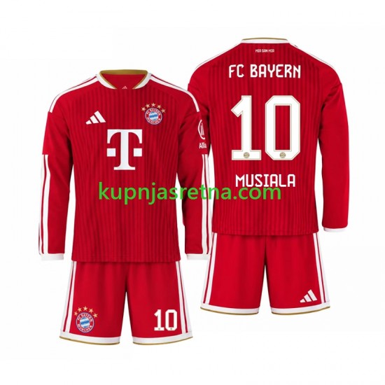 Dječja Domaći Home Dresova FC Bayern München Jamal Musiala 10 2026-2027 Dugim Rukavima