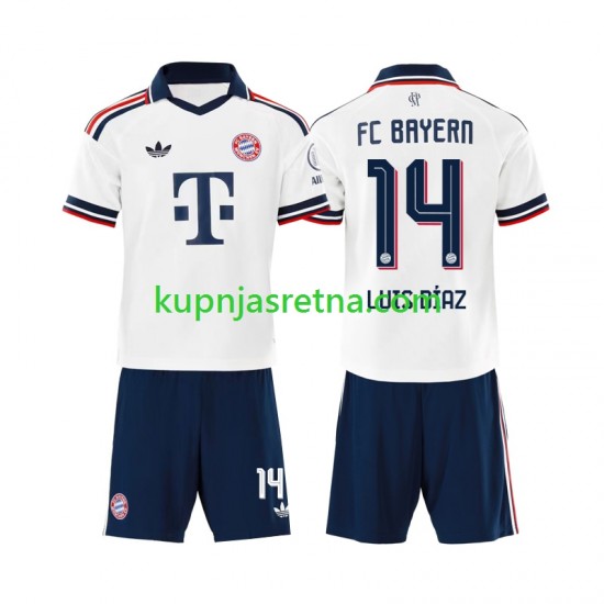 Dječja Gostujući Away Dresova FC Bayern München Luis Diaz 14 2026-2027 Kratkih Rukava