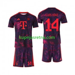 Dječja Treći Dresova FC Bayern München Luis Diaz 14 2026-2027 Kratkih Rukava