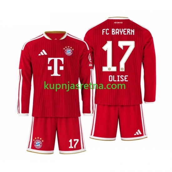Dječja Domaći Home Dresova FC Bayern München Michael Olise 17 2026-2027 Dugim Rukavima