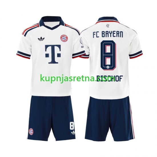 Dječja Gostujući Away Dresova FC Bayern München Tom Bischof 8 2026-2027 Kratkih Rukava