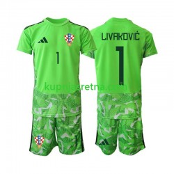 Dječja Domaći Home Golmanski Dresova Hrvatska Dominik Livakovic 25 2026-2027 Kratkih Rukava