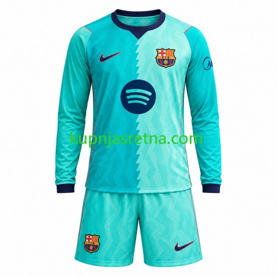 Dječja Treći Dresova FC Barcelona 2026-2027 Dugim Rukavima
