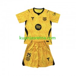 Dječja Četvrti Golmanski Dresova FC Barcelona Dominik Livakovic 25 2026-2027 Kratkih Rukava