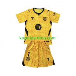 Dječja Četvrti Golmanski Dresova FC Barcelona Joan Garcia 1 2026-2027 Kratkih Rukava