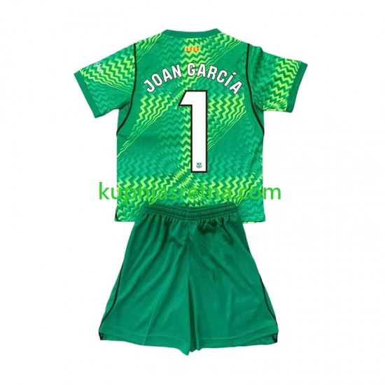 Dječja Domaći Home Golmanski Dresova FC Barcelona Joan Garcia 1 2026-2027 Kratkih Rukava