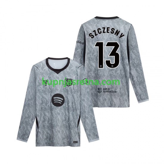 Muškarci Gostujući Away Golmanski Dresova FC Barcelona Wojciech Szczesny 13 2026-2027 Dugim Rukavima