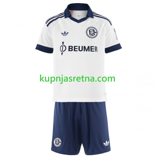 Dječja Gostujući Away Dresova Schalke 04 FC 2026-2027 Kratkih Rukava