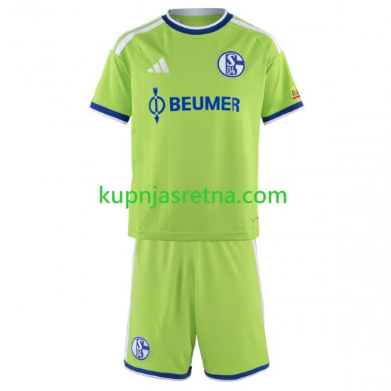 Dječja Treći Dresova Schalke 04 FC 2026-2027 Kratkih Rukava