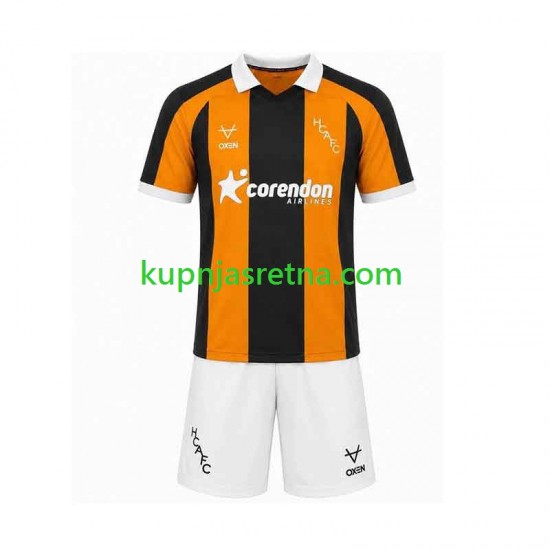 Dječja Domaći Home Dresova Hull City 2026-2027 Kratkih Rukava