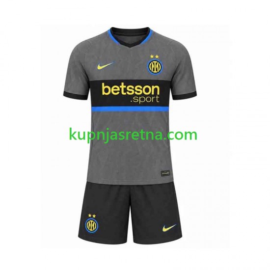 Dječja Treći Dresova Inter Milan 2026-2027 Kratkih Rukava