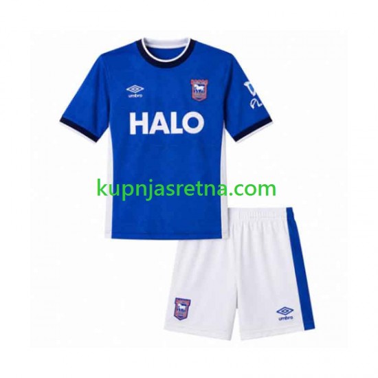 Dječja Domaći Home Dresova Ipswich Town 2026-2027 Kratkih Rukava