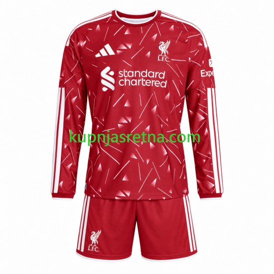 Dječja Domaći Home Dresova Liverpool 2026-2027 Dugim Rukavima