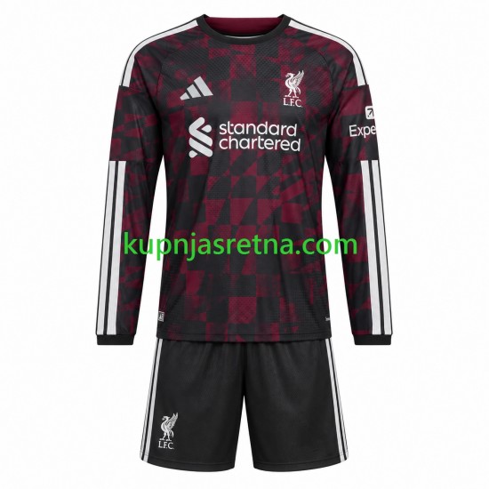 Dječja Treći Dresova Liverpool 2026-2027 Dugim Rukavima