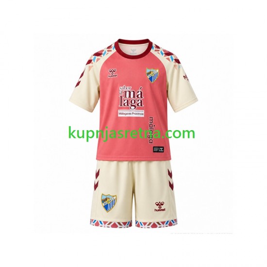 Dječja Gostujući Away Dresova Málaga CF 2026-2027 Kratkih Rukava