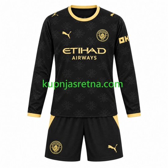 Dječja Gostujući Away Dresova Manchester City 2026-2027 Dugim Rukavima