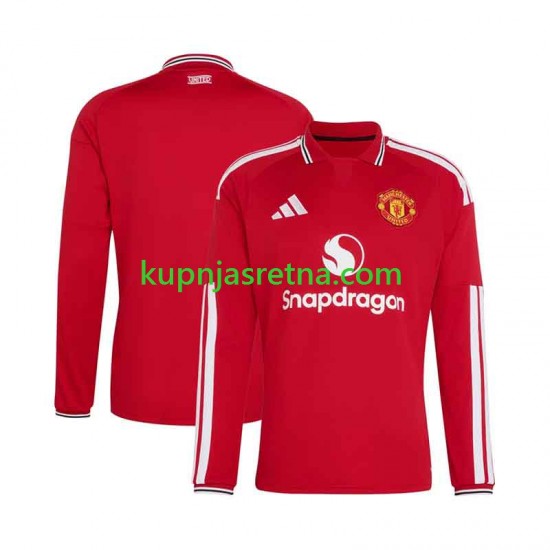 Muškarci Domaći Home Dresova Manchester United 2026-2027 Dugim Rukavima