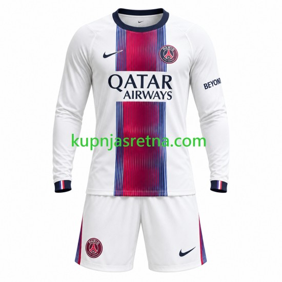 Dječja Gostujući Away Dresova Paris Saint-Germain 2026-2027 Dugim Rukavima