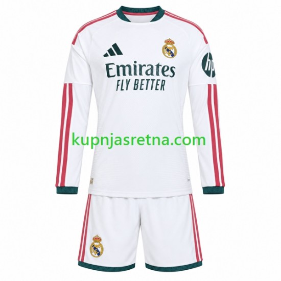 Dječja Domaći Home Dresova Real Madrid 2026-2027 Dugim Rukavima