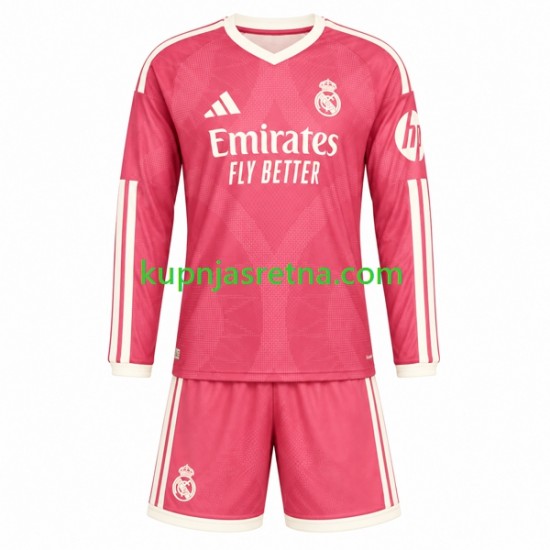 Dječja Treći Dresova Real Madrid 2026-2027 Dugim Rukavima