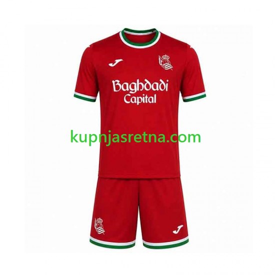 Dječja Treći Dresova Real Sociedad 2026-2027 Kratkih Rukava