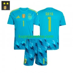 Dječja Domaći Home Golmanski Dresova Španjolska David Raya 1 2026-2027 Kratkih Rukava