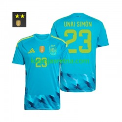 Muškarci Domaći Home Golmanski Dresova Španjolska Unai Simon 23 2026-2027 Kratkih Rukava