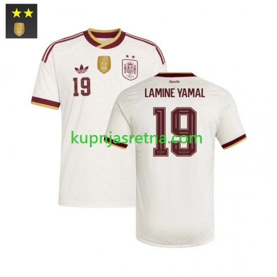 Muškarci Gostujući Away Dresova Španjolska Lamine Yamal 19 2026-2027 Kratkih Rukava