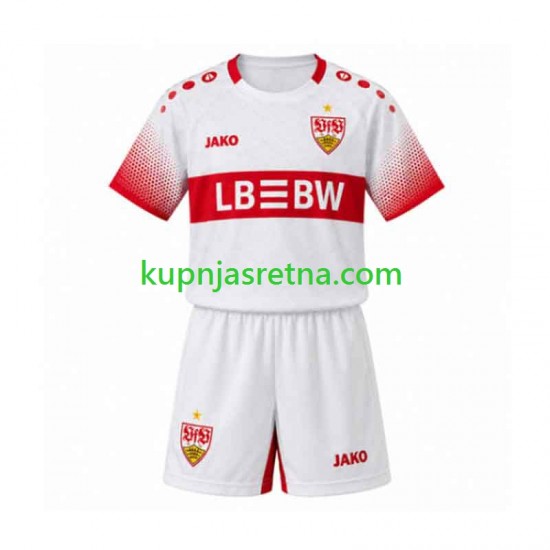 Dječja Gostujući Away Dresova VfB Stuttgart 2026-2027 Kratkih Rukava