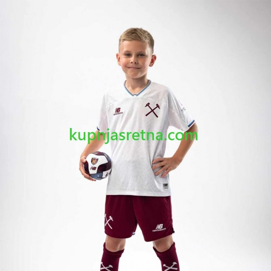 Dječja Gostujući Away Dresova West Ham United 2026-2027 Kratkih Rukava