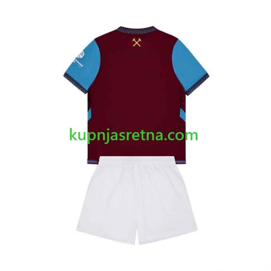 Dječja Domaći Home Dresova West Ham United 2026-2027 Kratkih Rukava