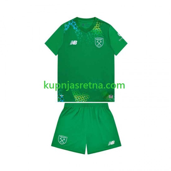 Dječja Domaći Home Golmanski Dresova West Ham United 2026-2027 Kratkih Rukava