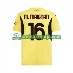 Muškarci Gostujući Away Golmanski Dresova AC Milan Mike Maignan 16 2024-2025 Kratkih Rukava